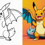 pokémon Card Coloring Page